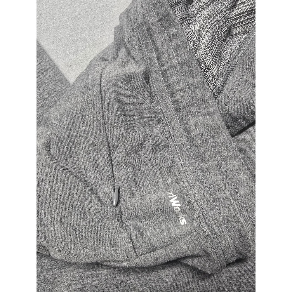 Athletic Works Jogger Pants Mens Medium (32-34) Dark Gray Pockets Drawstring - Picture 5 of 9